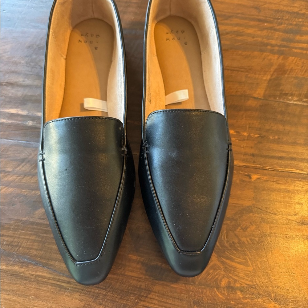 a new day Black Loafers